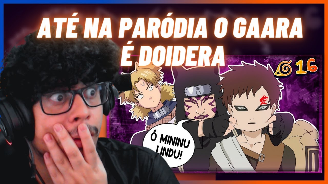 REACT Malandragem Ninja EPIS&Oacute;DIO 16 (PARTE 1) | PASSA O PERGAMINHO! (VOICE MAKERS)