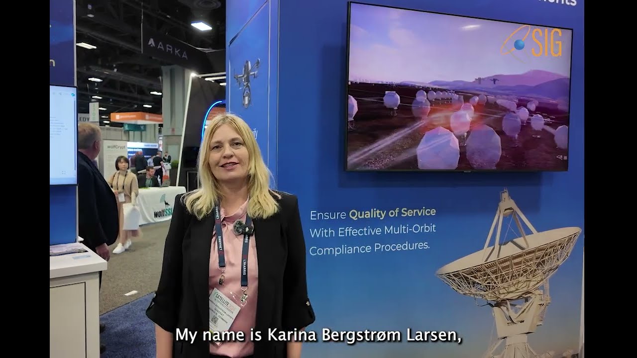 Satcoms Innovation Group Interviews Karina Bergstrøm Larsen, Quadsat