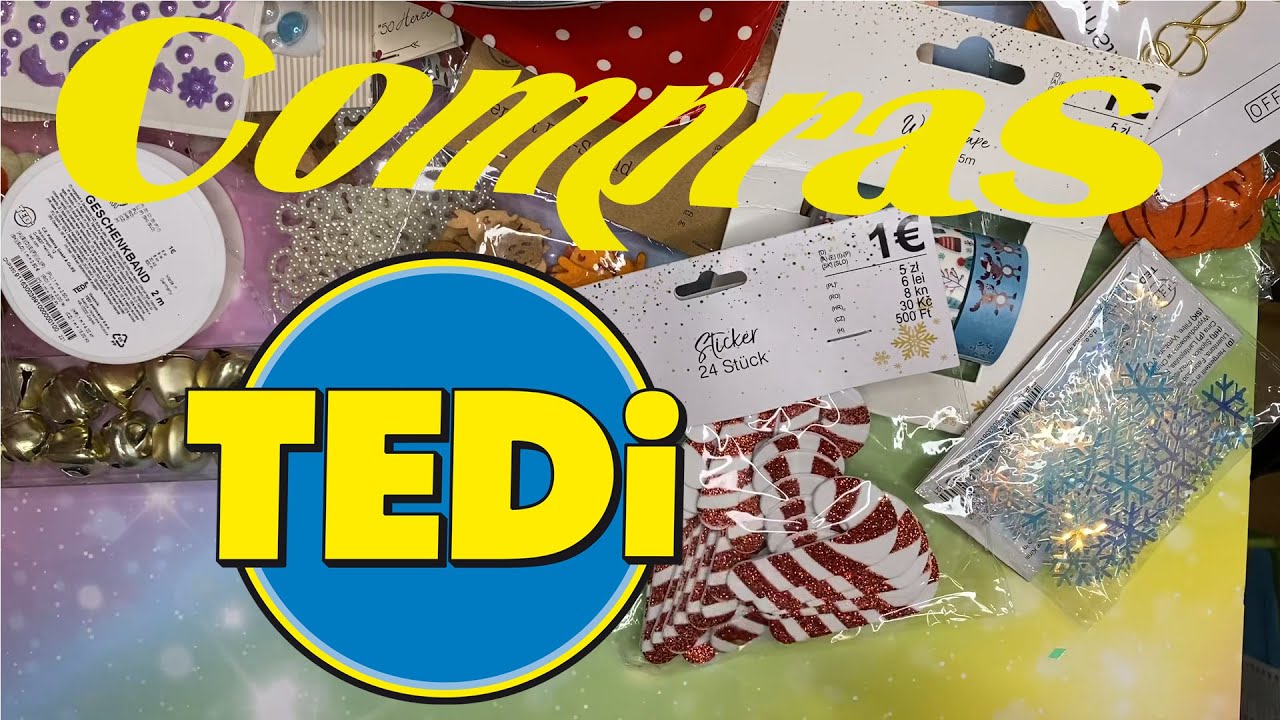 Compras de Tedi septiembre. Ya es Navidad!!!!