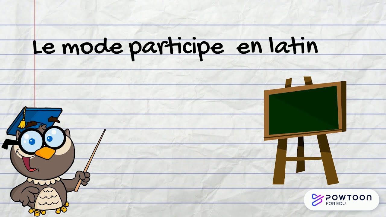 Le mode participe en latin