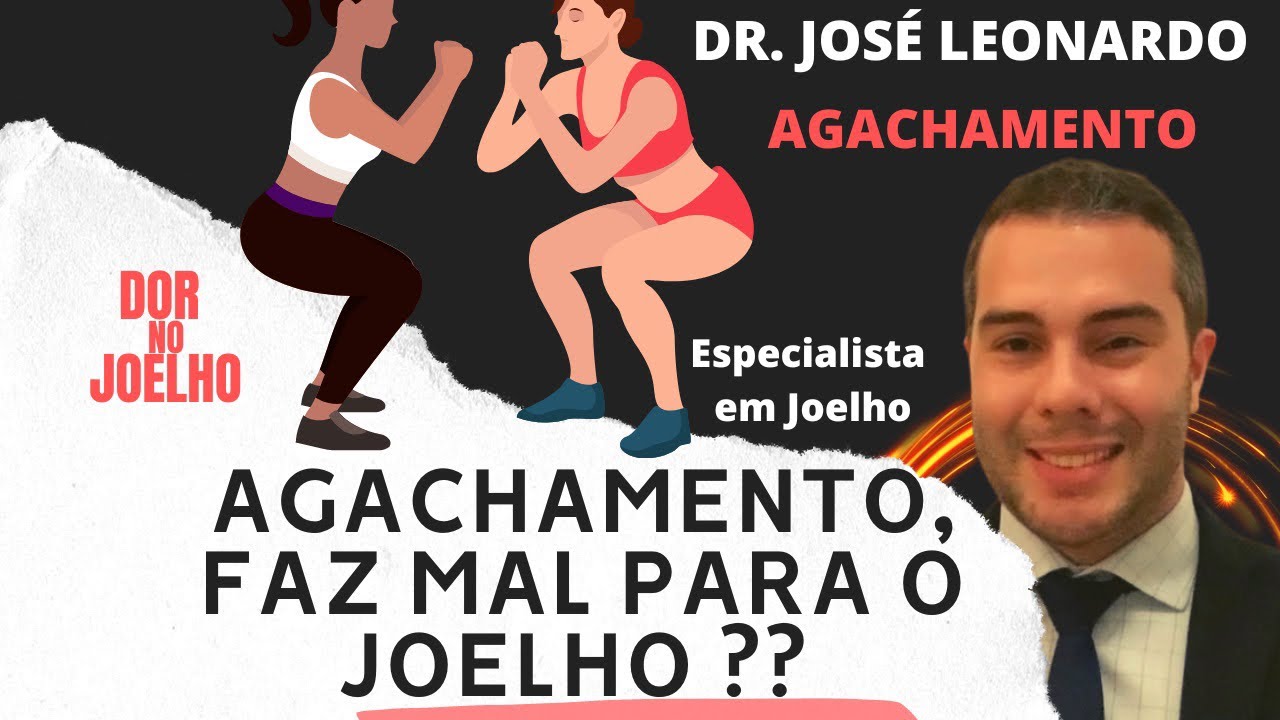 DOR NO JOELHO: Agachamento, faz mal para o Joelho??