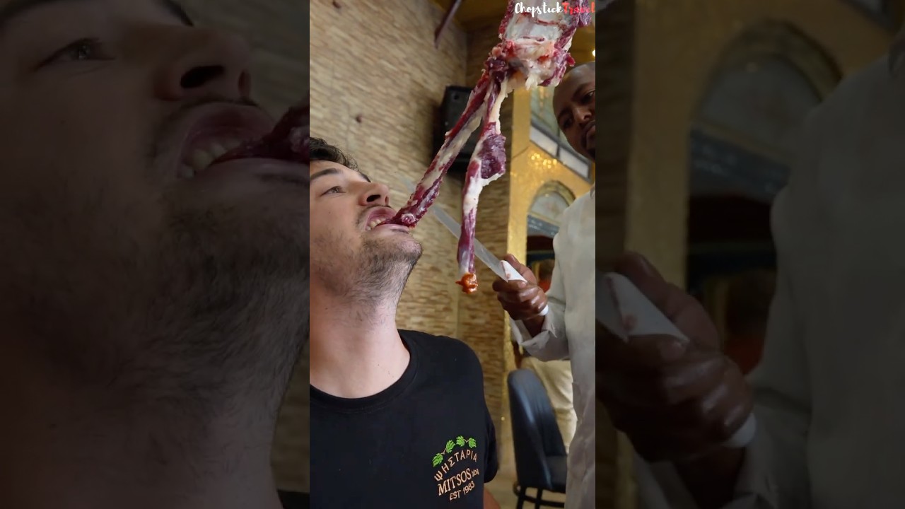 This is How Meat is Eaten in Ethiopia! 😱 🇪🇹
