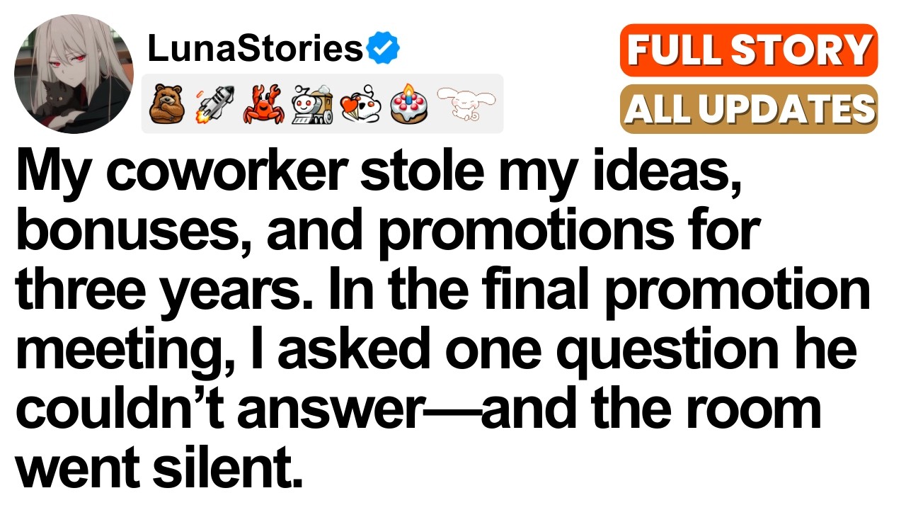 My Coworker Stole Credit for My Work for Years. During the Promotion Meeting, I Asked One Question.