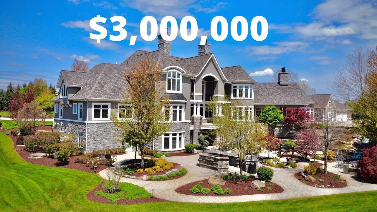 Inside a $3,000,000 custom home in South Lyon MI