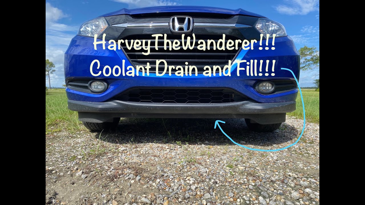 2018 Honda HRV: Coolant Change