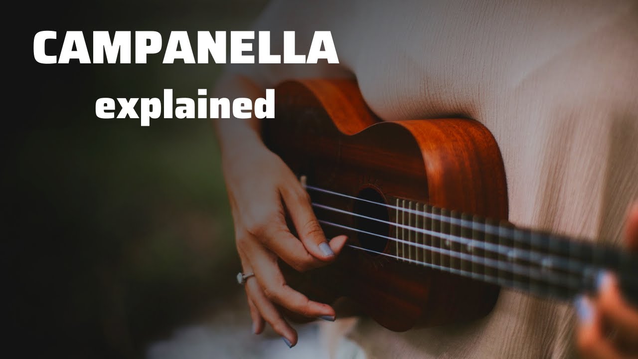 Campanella Ukulele - How to play your ukulele like a harp