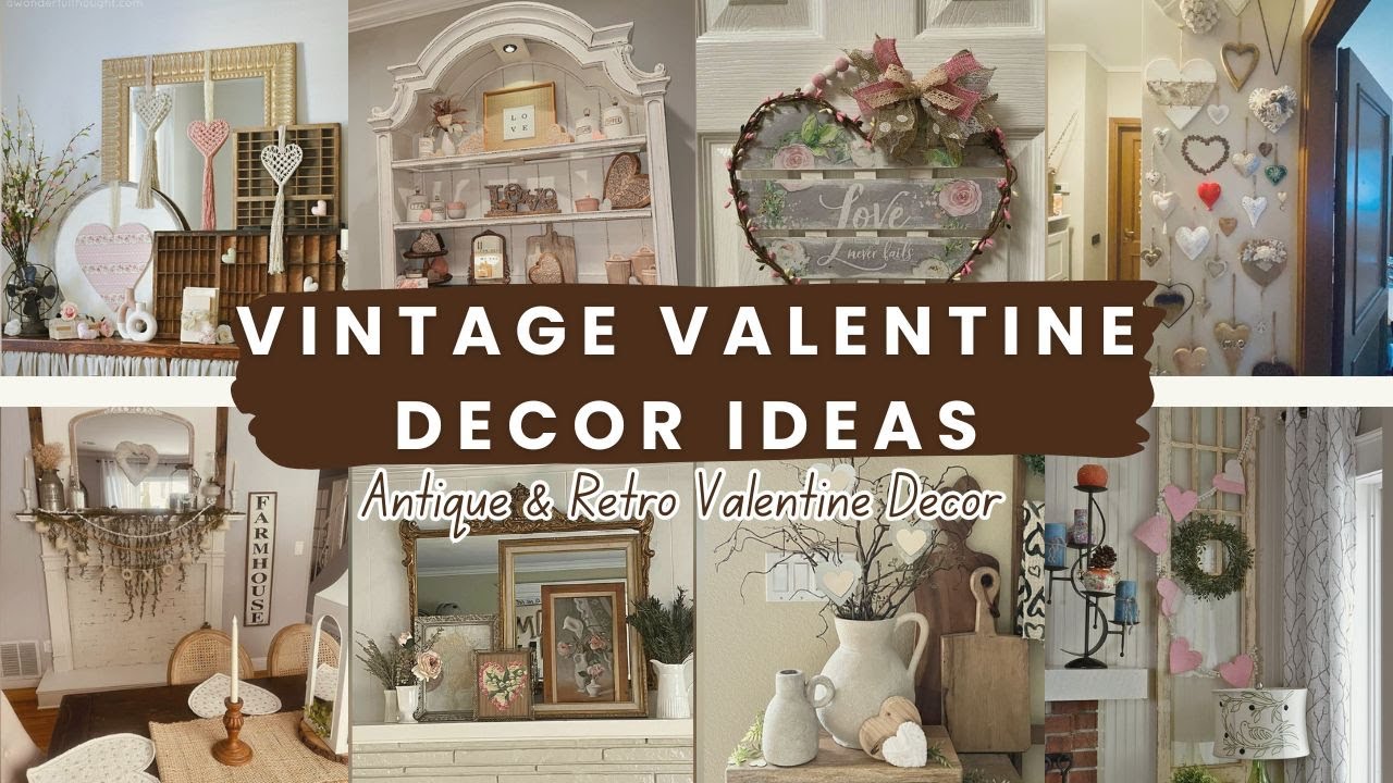 101+ Vintage Valentine Decorations Ideas 2026 | Antique & Retro Valentine Decor