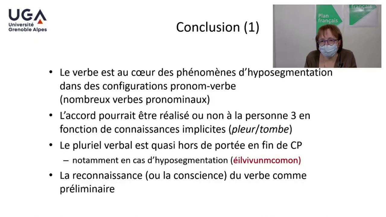 Entre grammaire et orthographe : comment enseigner l'accord du verbe ?