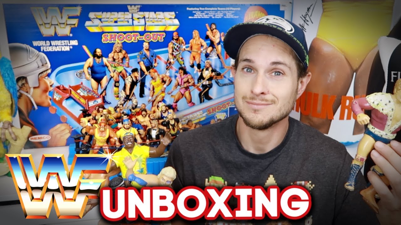 1991 WWF REMCO WRESTLING SUPERSTARS SHOOT-OUT UNBOXING