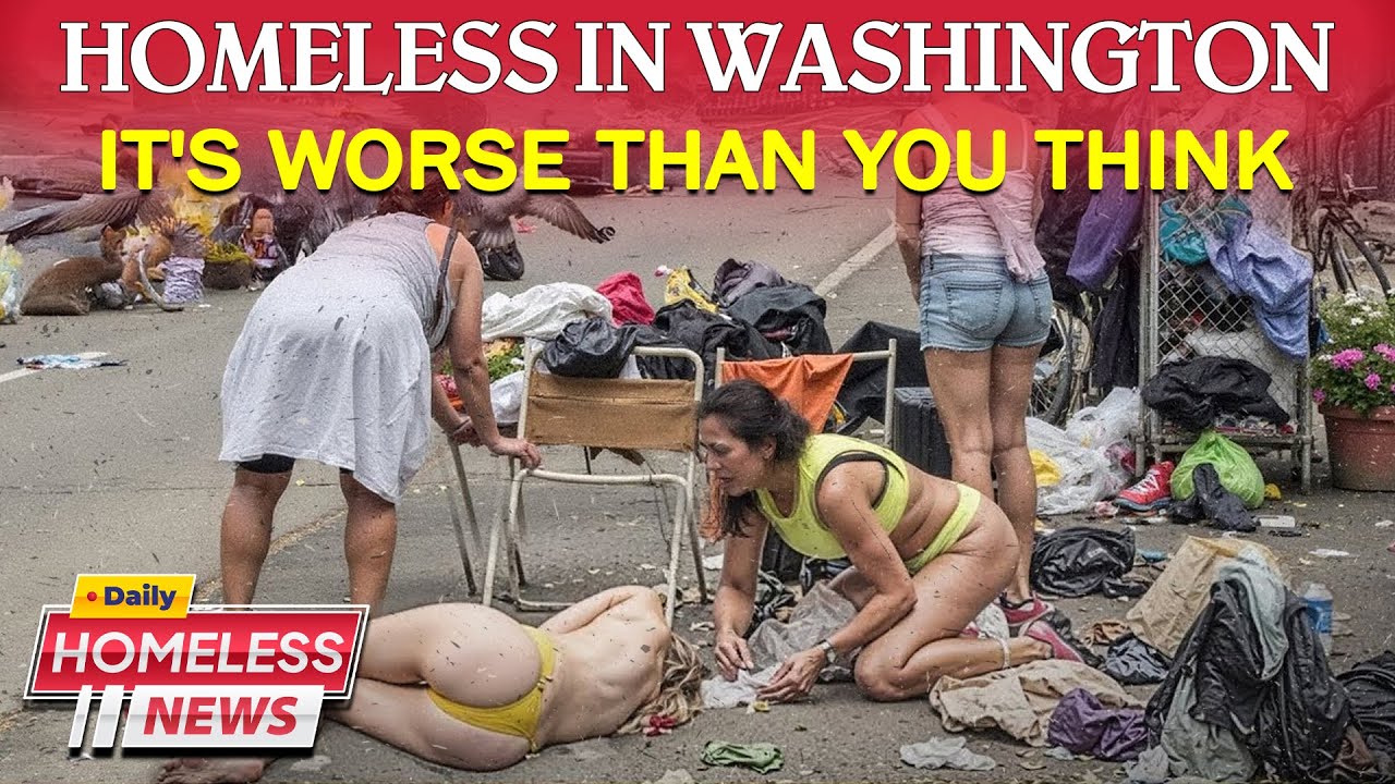 Inside Washington’s Spiral: Homelessness and the Fentanyl Grip - Homeless in America