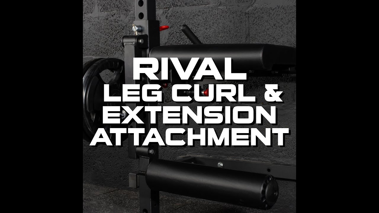Rival Rack Mounted Leg Curl & Extension Attachment