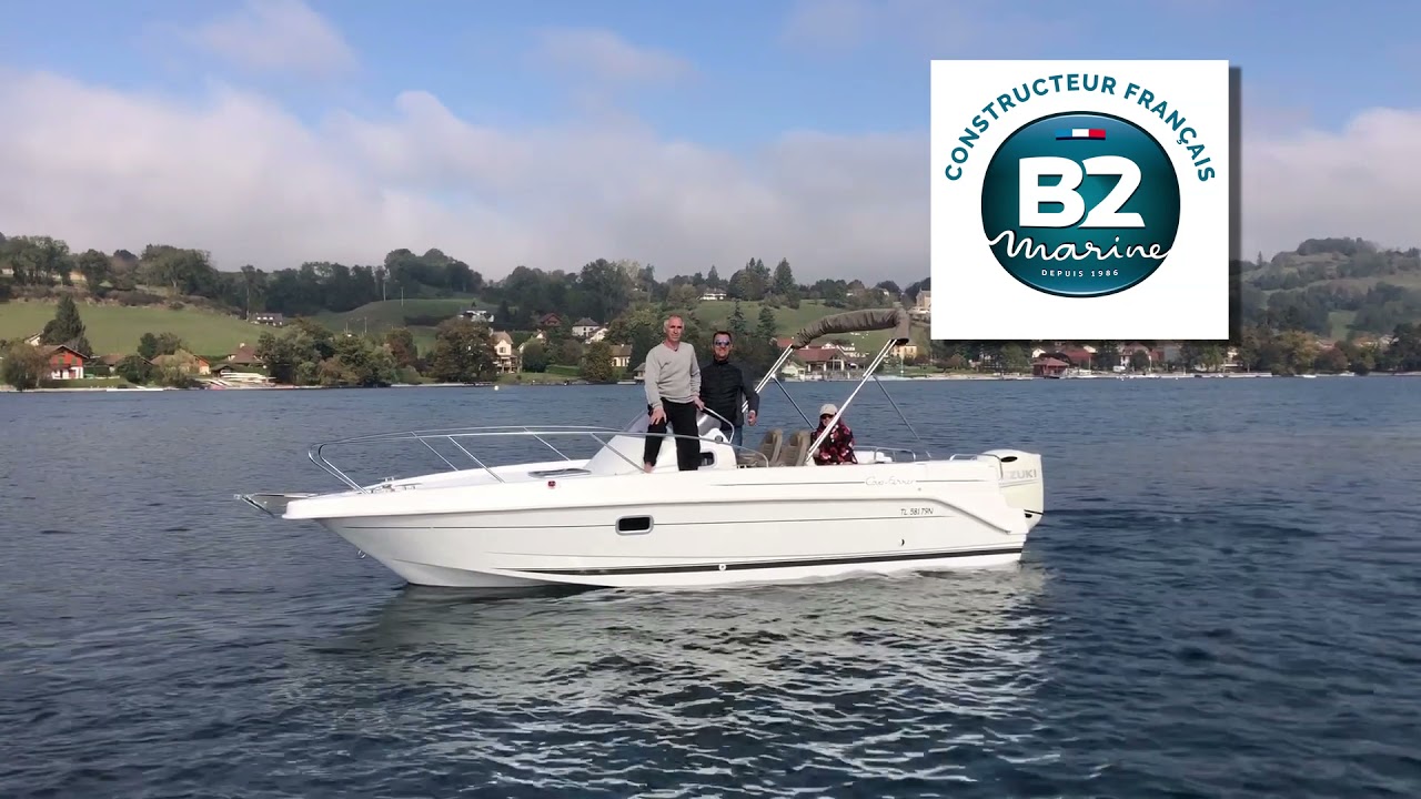 B2 MARINE 672 SUNDECK + 150 CV SUZUKI by Hors Bord Assistance