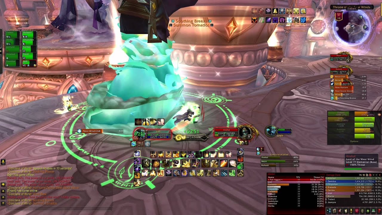 Throne of the Four Winds (10-Man Normal) Conclave of Wind (Tank PoV)