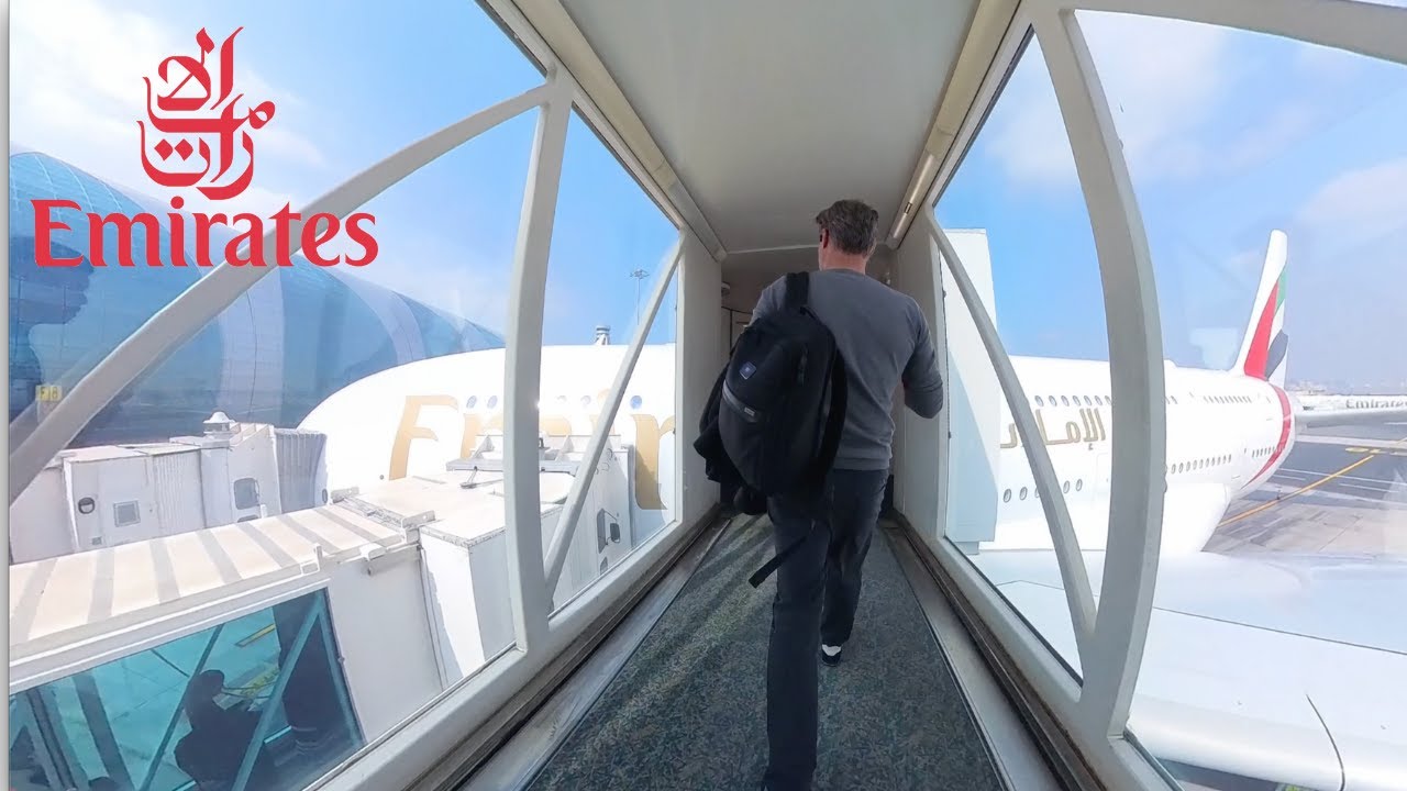 Emirates Business Class Dubai to London A380 Flight Report