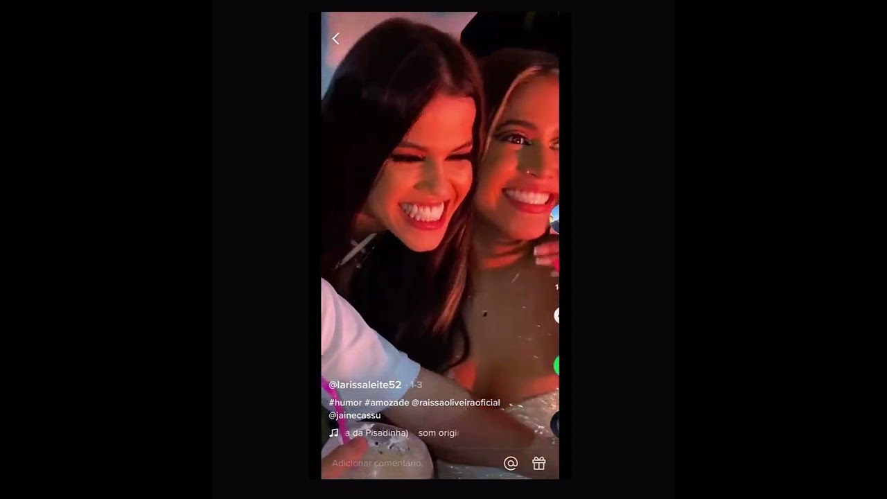 Quem acha que jaine queria um trisal...raposa on larissa leite