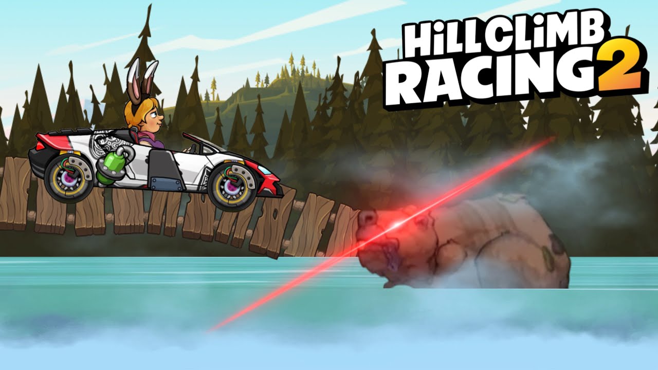 😱CAN I ESCAPE THE BEAVER!? - Hill Climb Racing 2