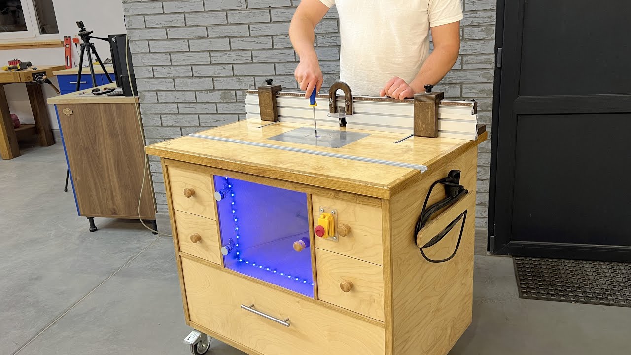 Homemade Router Table | Trimmer table