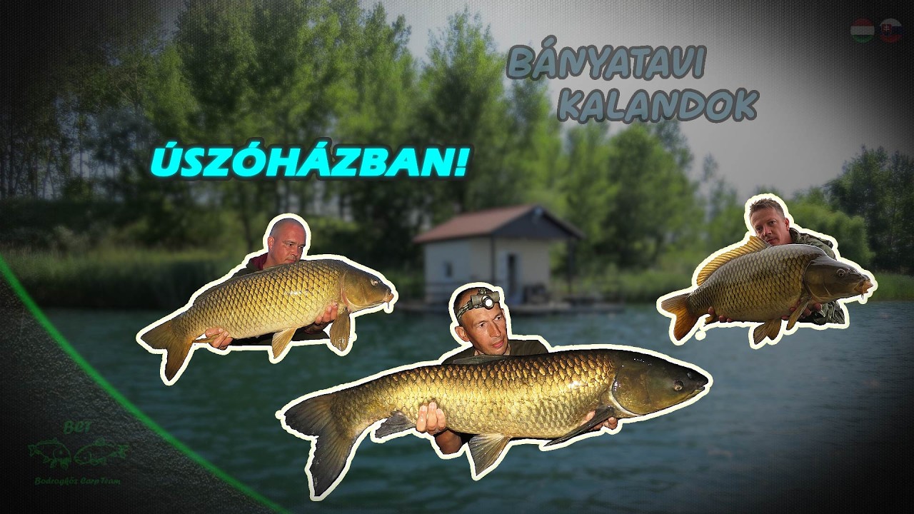 Bányatavi kalandok - Először a 🐟Carp & Carp🐟 horgásztavon (2020) (SK, HU subtitles) ᴴᴰ