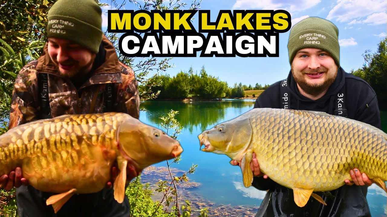 **MONK LAKES CAMPAIGN**Carp Fishing ꟾ Ronnie Rig ꟾ Carp Basics UK ꟾ 2022