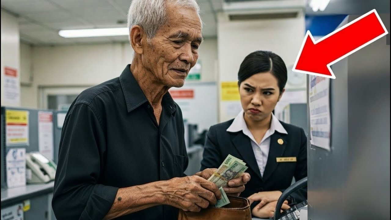 คุณตาแต่งตัวซอมซ่อ ถอนเงินสดเป็นล้าน! โดนดูถูก...แต่ตอนจบทำอึ้ง!