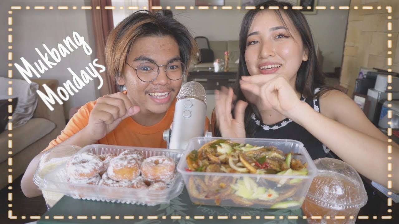ASMR Mukbang with Ryanzie! [Fried fish and Donuts?]