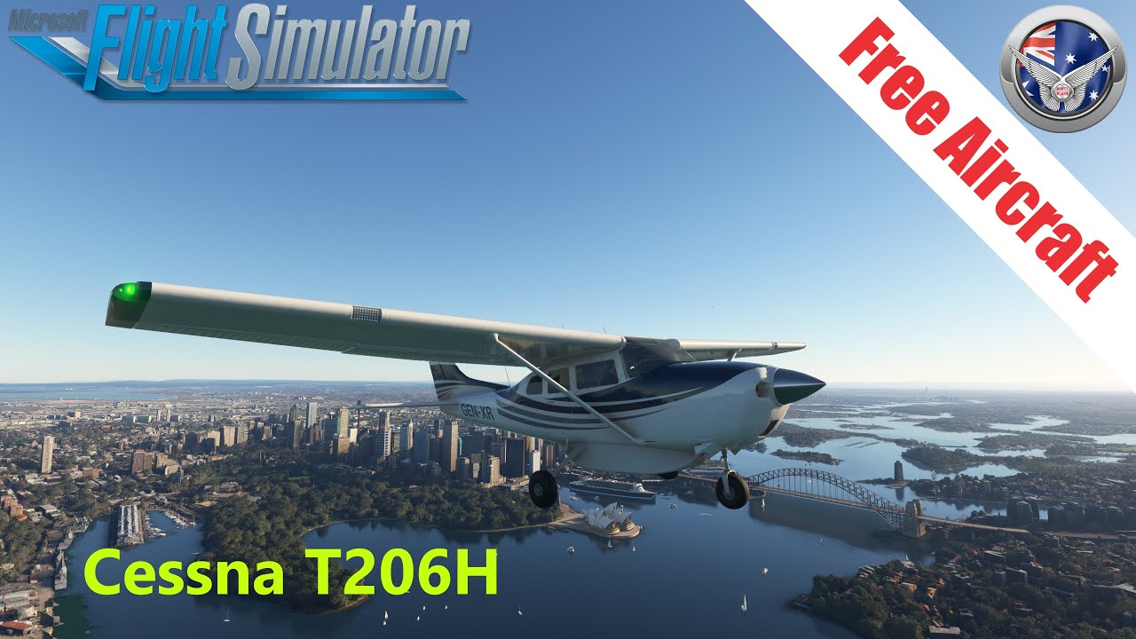 Cessna T206H - Freeware Aircraft - Flight/Review - Microsoft Flight Simulator 2020