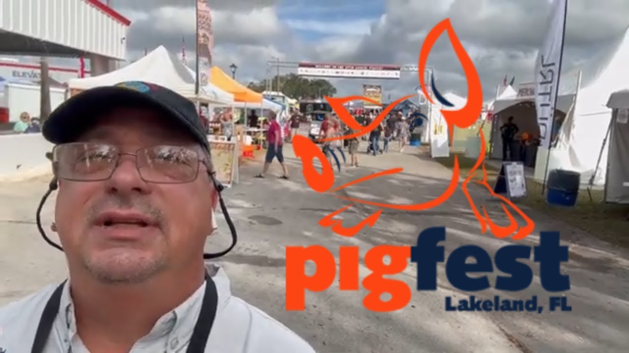 27-й ежегодный фестиваль свинины Lakeland Florida Pigfest 2024, конкурс барбекю KCBS.