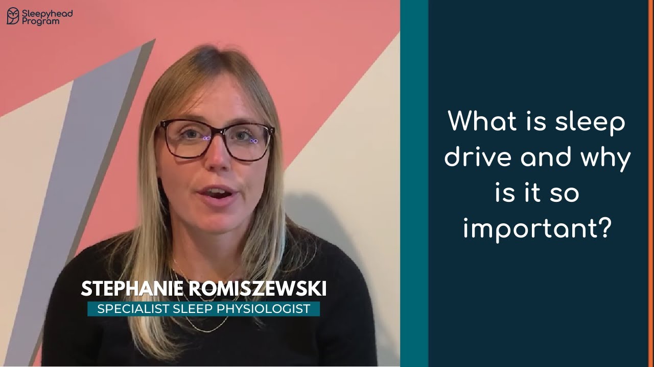 Why is a sleep drive important?