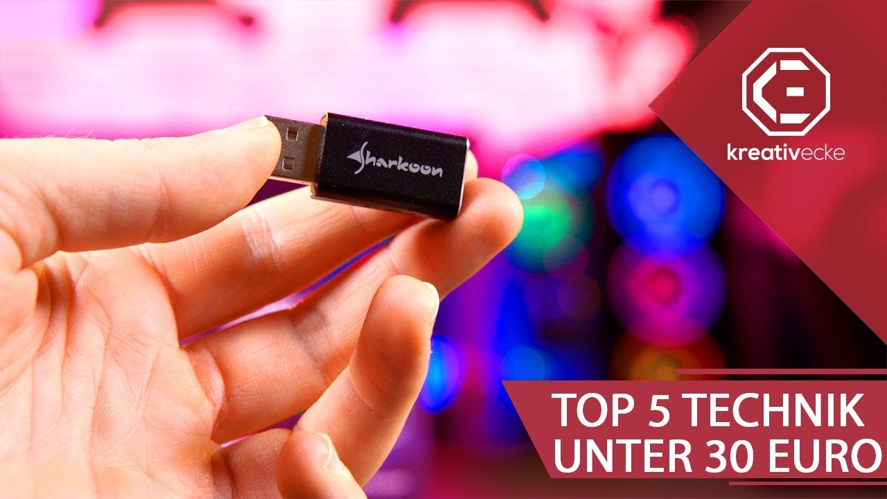 TOP 5 TECHNIK GADGETS UNTER 30 EURO | Die besten Gadgets November 2019