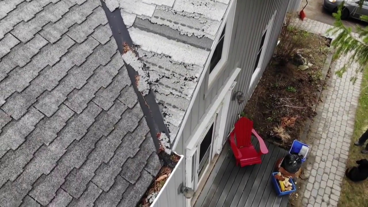 Gutter and Roof Inspection service by drone