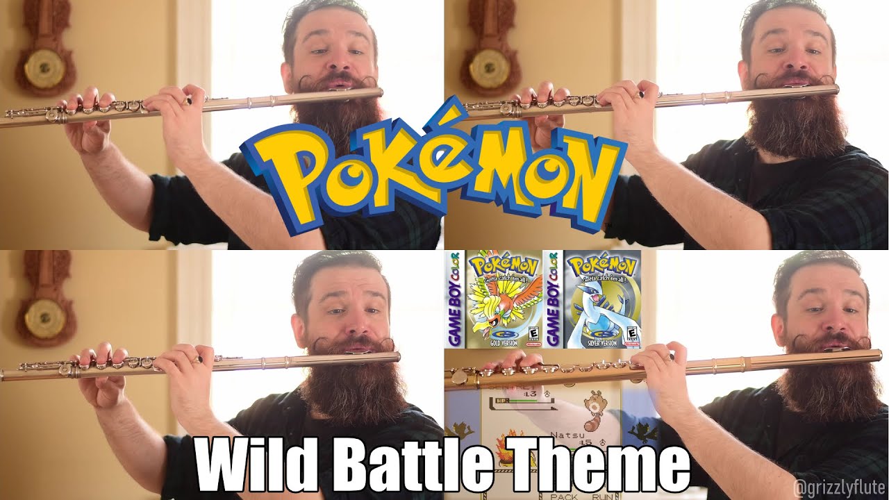 Wild Battle Theme ~ Pokémon Gold & Silver - 30 MINUTE LOOP // GRIZZLYFLUTE COVER //