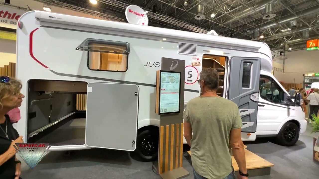 2023 Dethleffs Just Go T 7055 DBL Interior and Exterior Dusseldorf Caravan Salon 2022