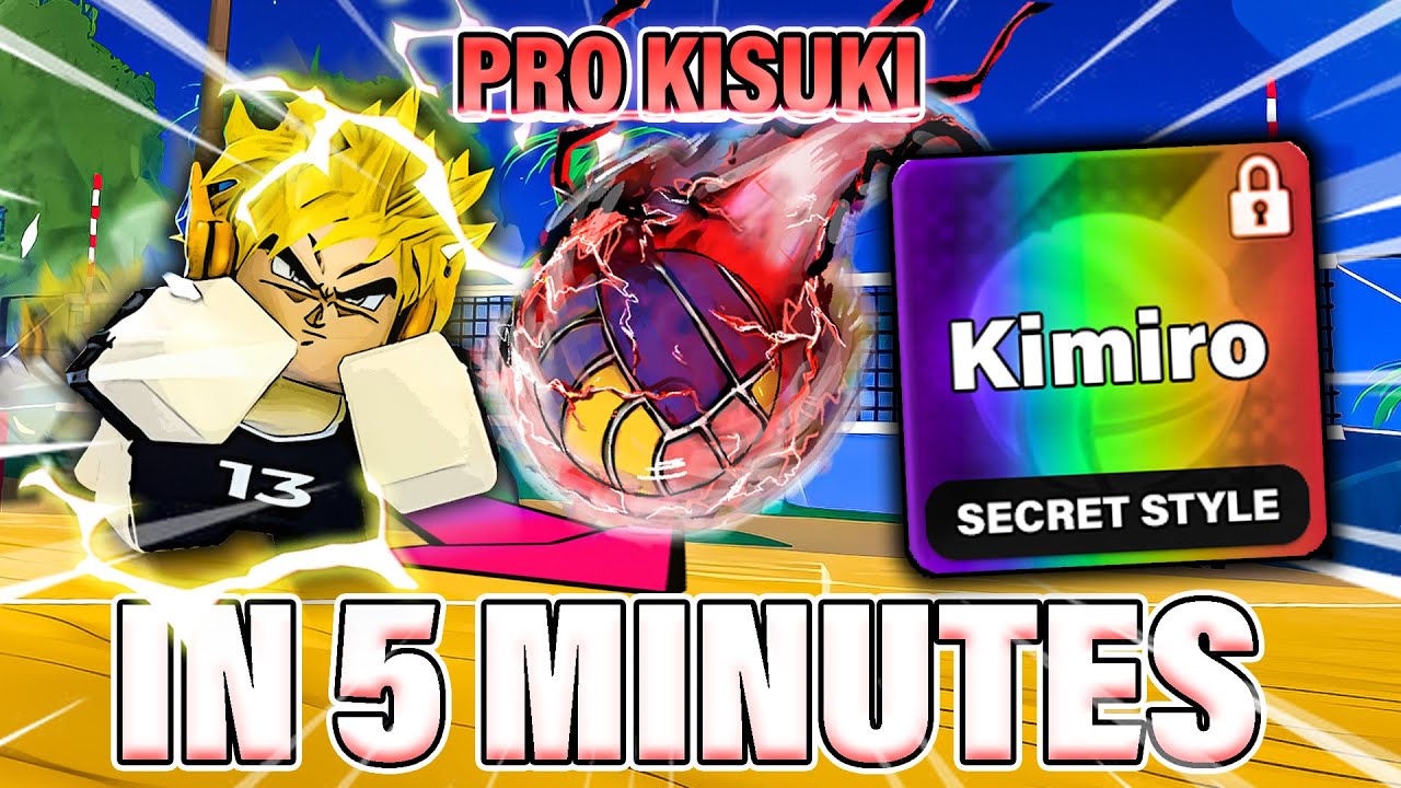 BECOME PRO KISUKI In 5 MINUTES (Volleyball Legends)