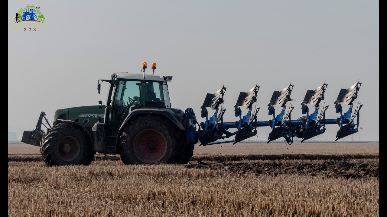 Fendt 820 TMS + Lemken Juwel 8 | Aratura | agriteam323