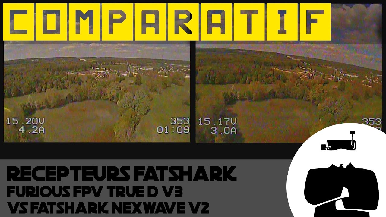 Comparaison récepteur diversity | True D v3 VS Fatshark Nexwave V2