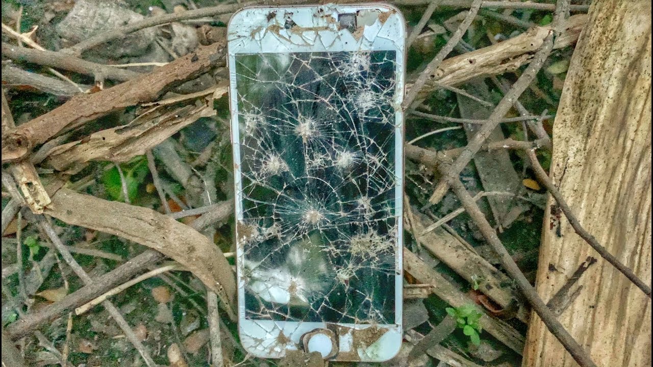 Restoration old damaged iPhone 6 | phone is destroyed and thrown in landfill