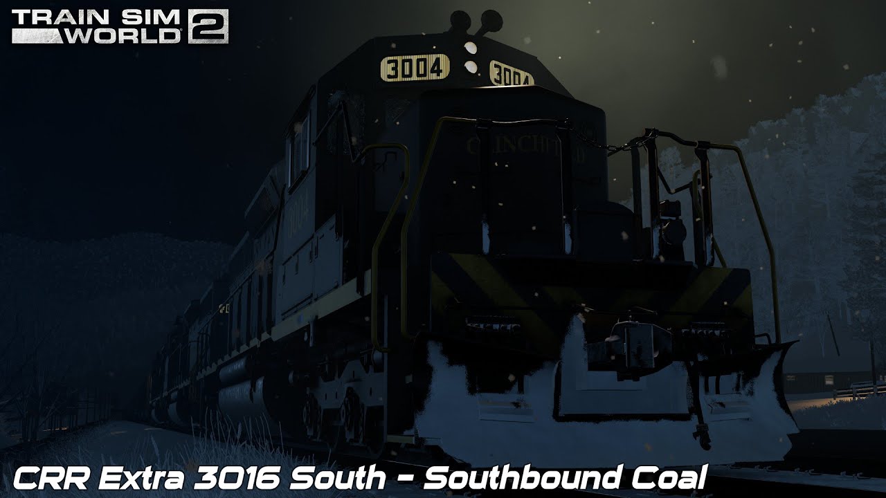 CRR Extra 3016 South - Southbound Coal - Clinchfield Railroad - SD40 - Train Sim World 2