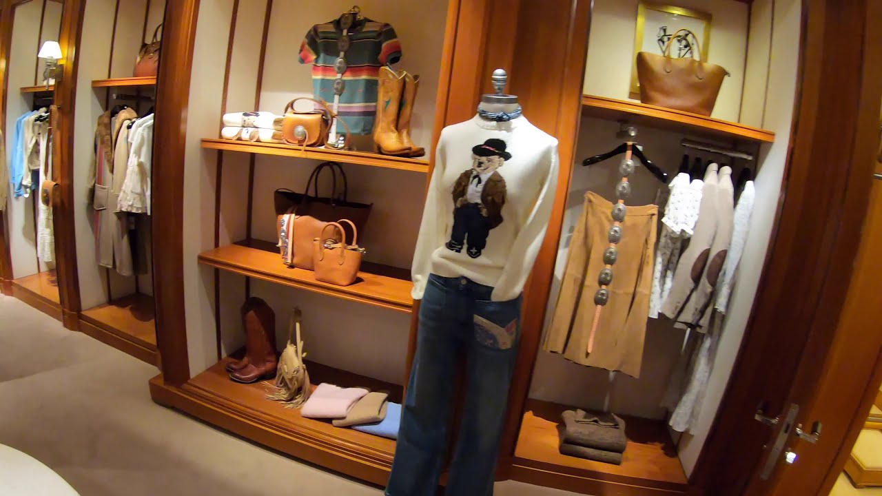 Tour of London's Ralph Lauren Flagship Store : UK Luxury Shopping