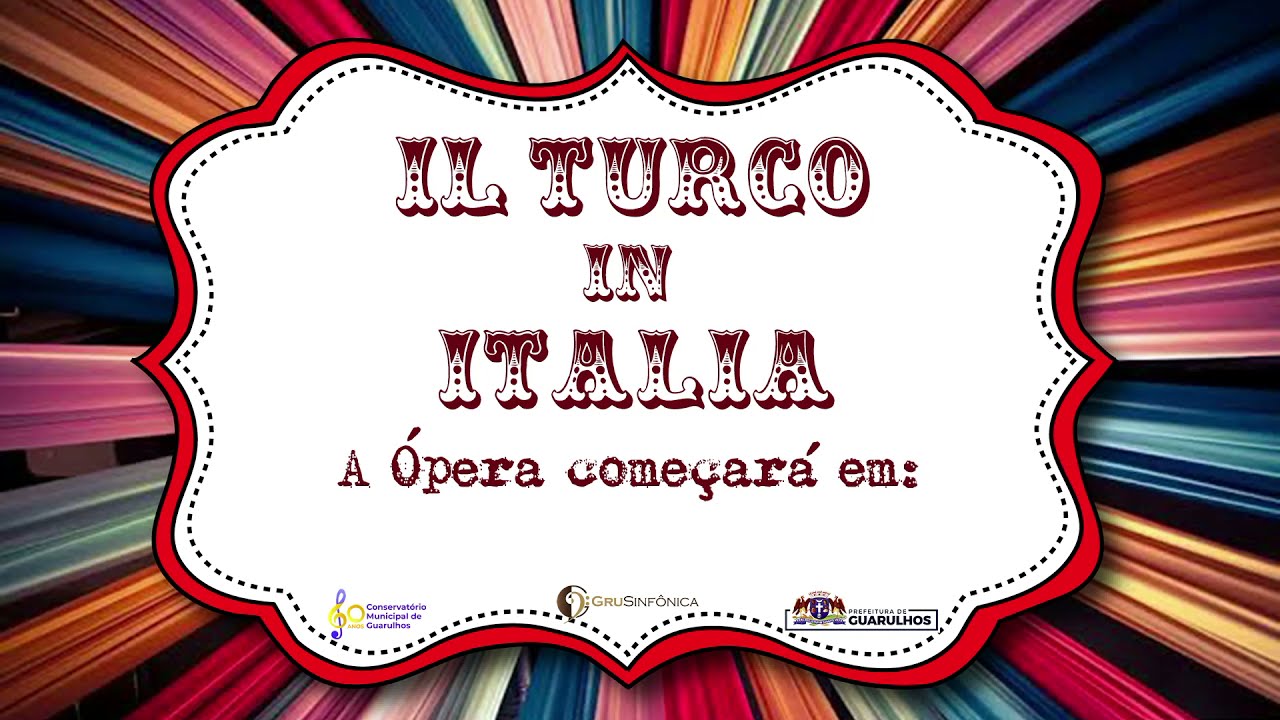 Il Turco in Italia (São Paulo, 2021)