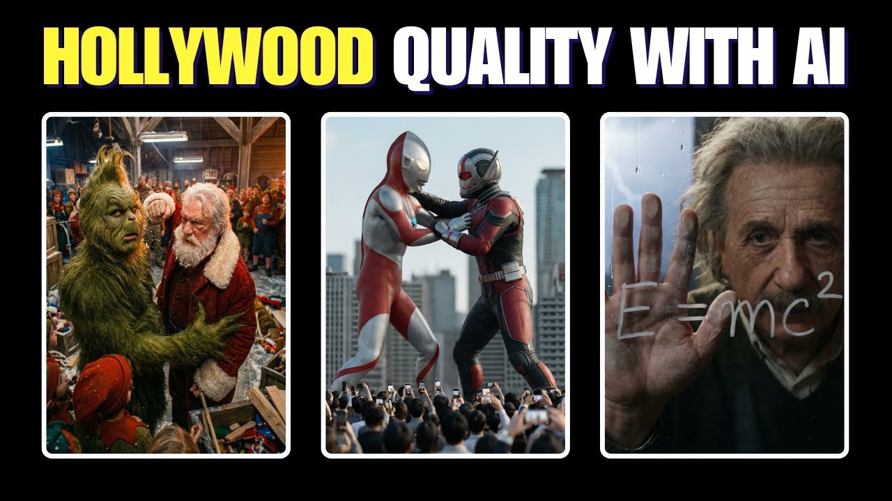 Creating REALISTIC HOLLYWOOD Scenes with AI (Higgsfield Tutorial)
