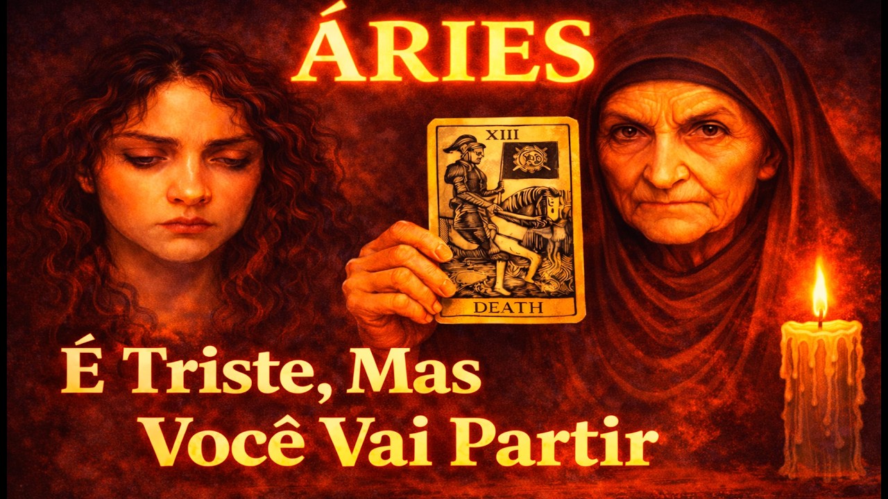 Áries 😢 Você Vai Partir Em Breve ✈️ Seja Forte 💪 É Triste 😔, Mas É A Sua Hora De Partir ⏳