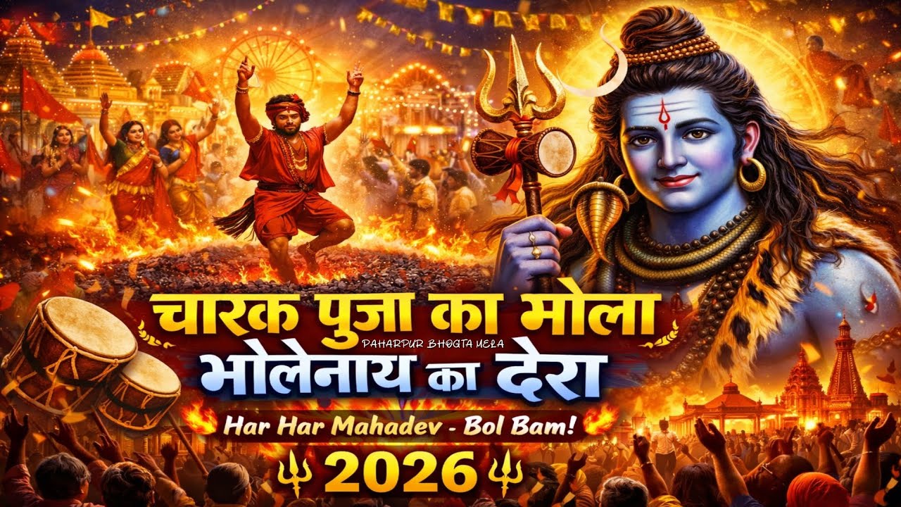 चारक पूजा का मेला, भोलेनाथ का डेरा | Charak Puja Bhogta Mela Song | Har Har Mahadev Bhakti Song 2026