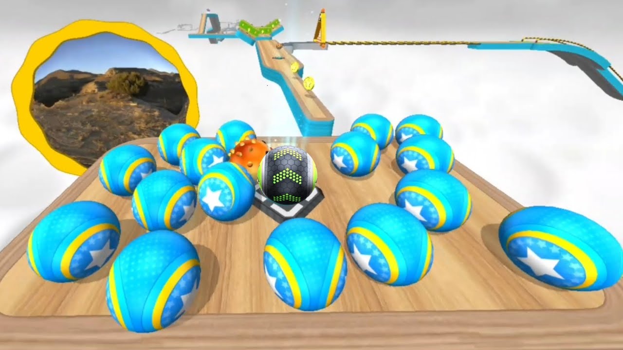 Going Balls VS 🥶 super speed action balls android ios walkthrough Gameplay videos #goingballs 