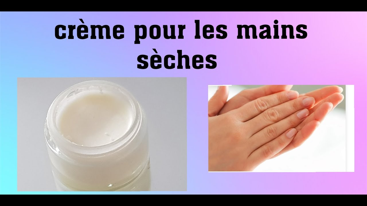 Crème pour les mains très sèches