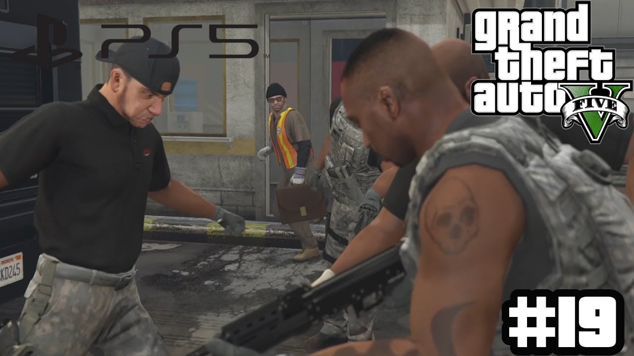 Grand Theft Auto V | Story | PS5 Version | Auskundschaften des Hafens | #19