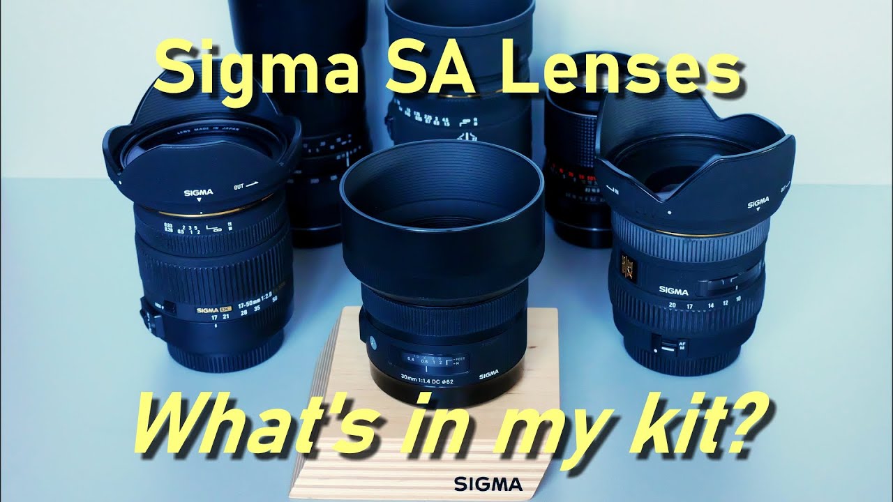 What lenses do I use on the Sigma sd Quattro Foveon sensor delight?!