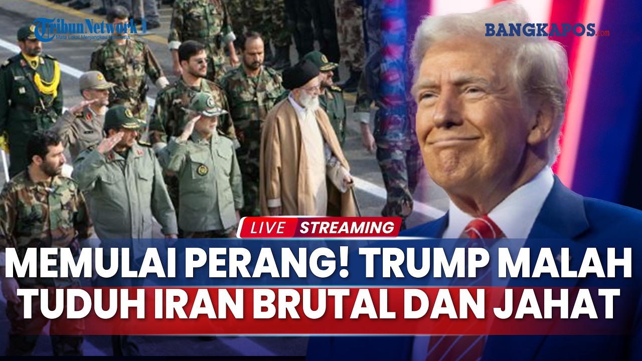 🔴 Trump Tuduh Iran Melakukan Tindakan Brutal, Iran Kembali Gempur Pangkalan AS
