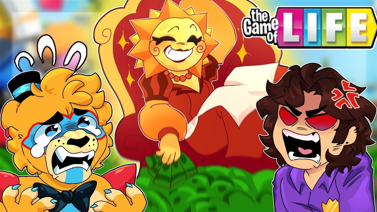 Grandma Sun Dominates Michael Afton! Game of Life 2!