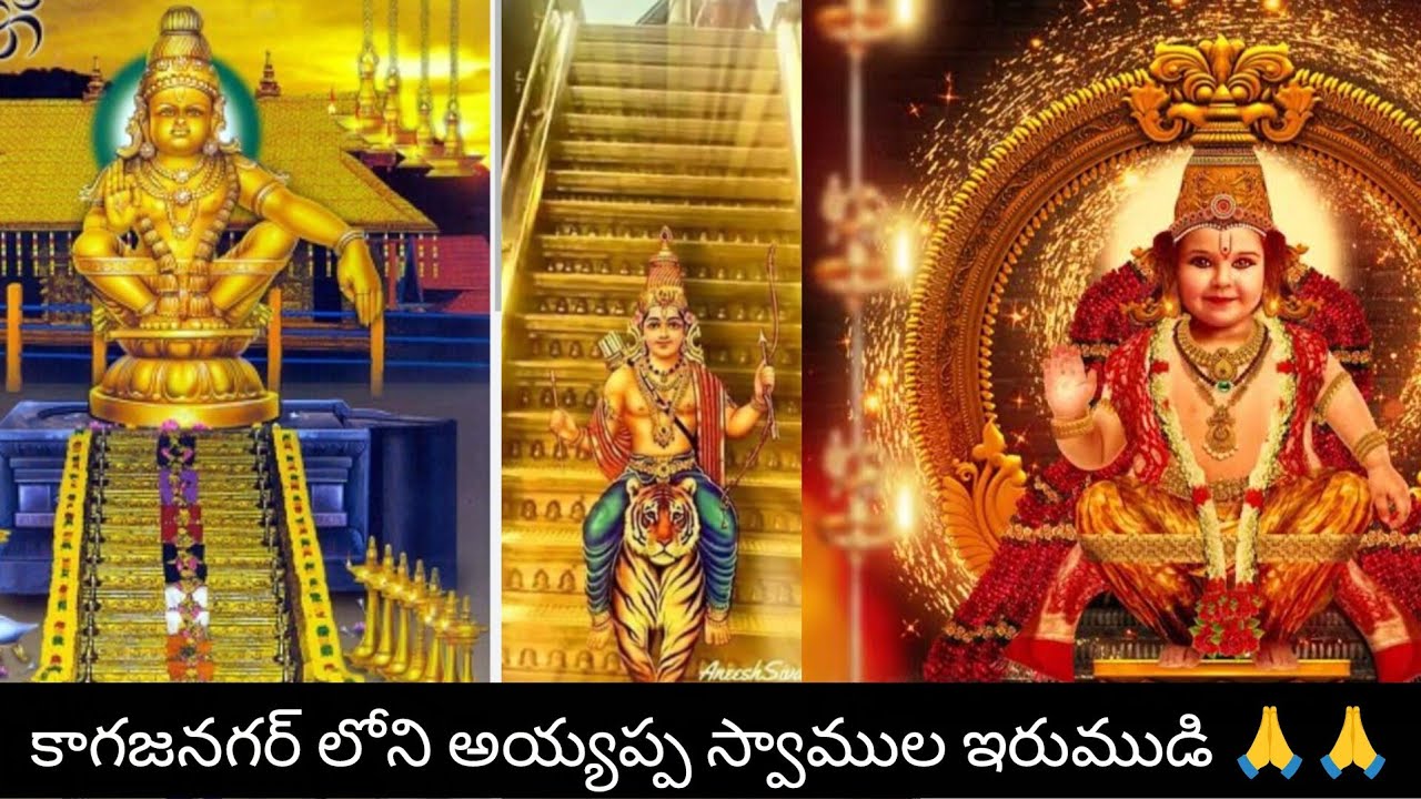 ఈ వీడియో పెట్టడం చాల ఆలస్యం అయింది||మా కాగజనగర్ లోని అయ్యప్ప స్వాముల ఇరుముడి 🙏🙏🙏