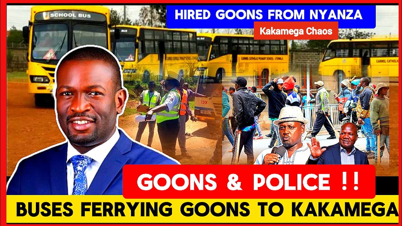 HIRED GOONS FROM NYANZA CONFIRMED AS RUTO RUSHES TO FERRY THEM USING BUSES!! KENYANS DECLARES WAR!!